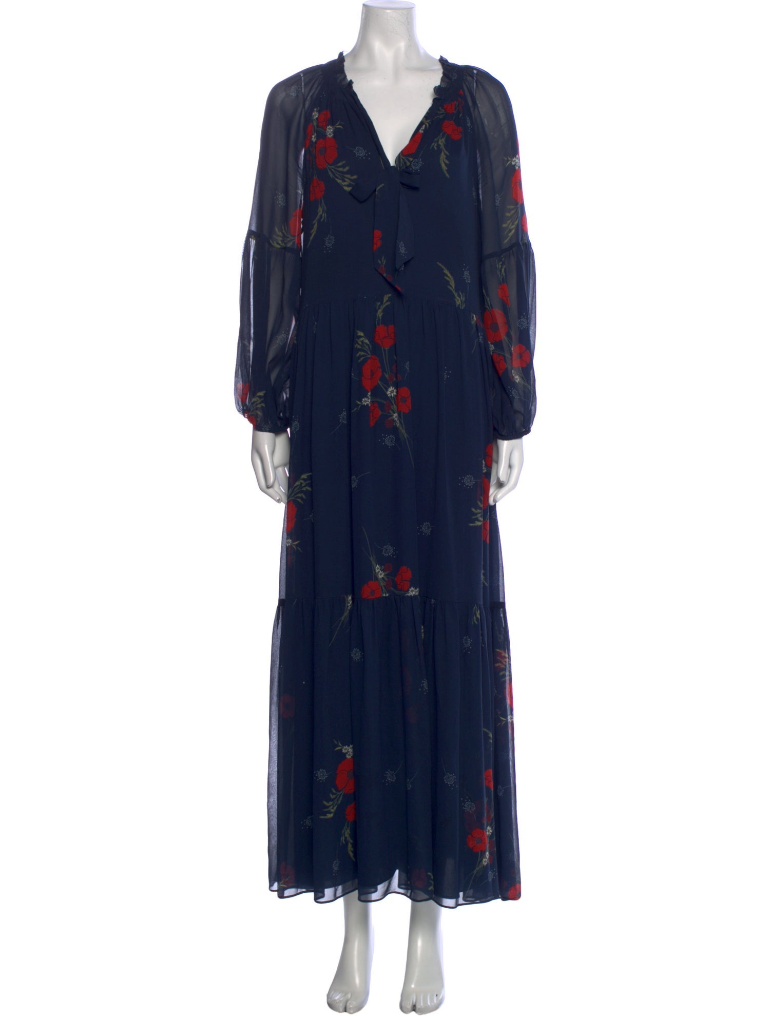 Joie Silk Long Dress