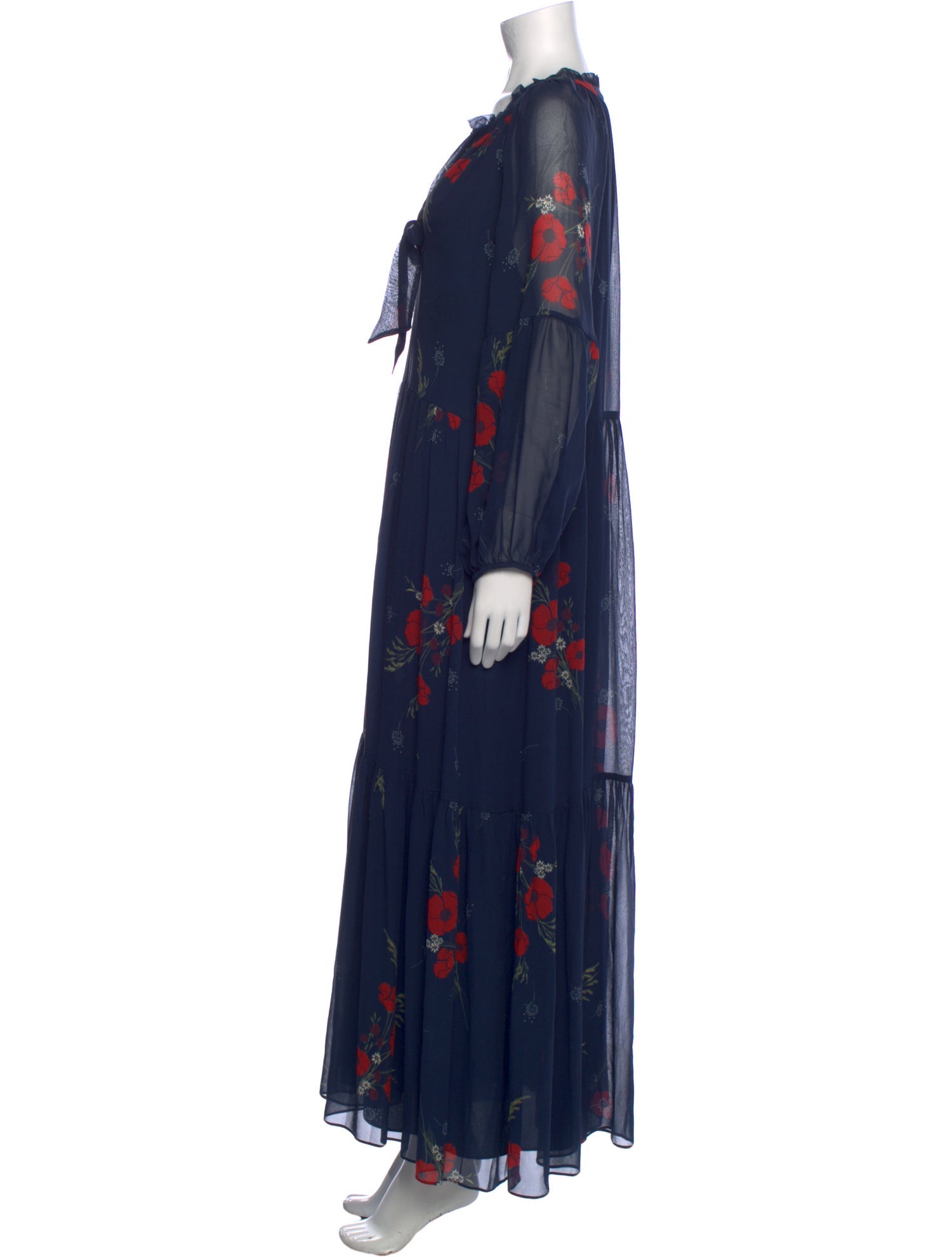 Joie Silk Long Dress