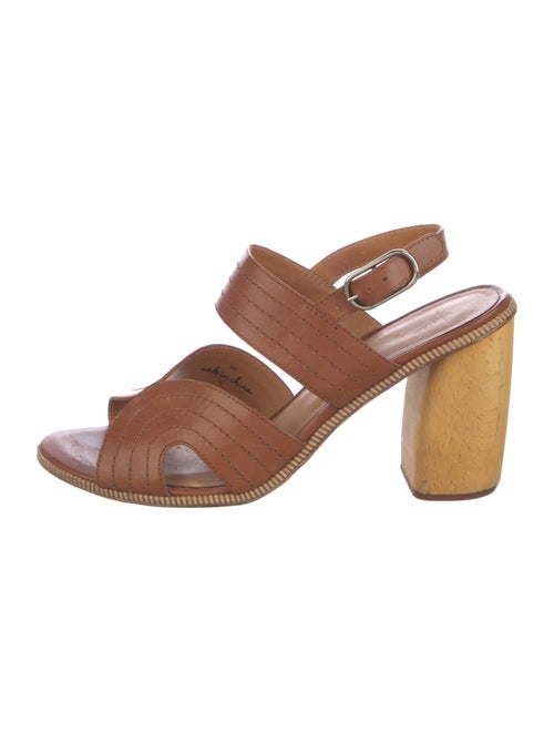 Joie Leather Slingback Sandals
