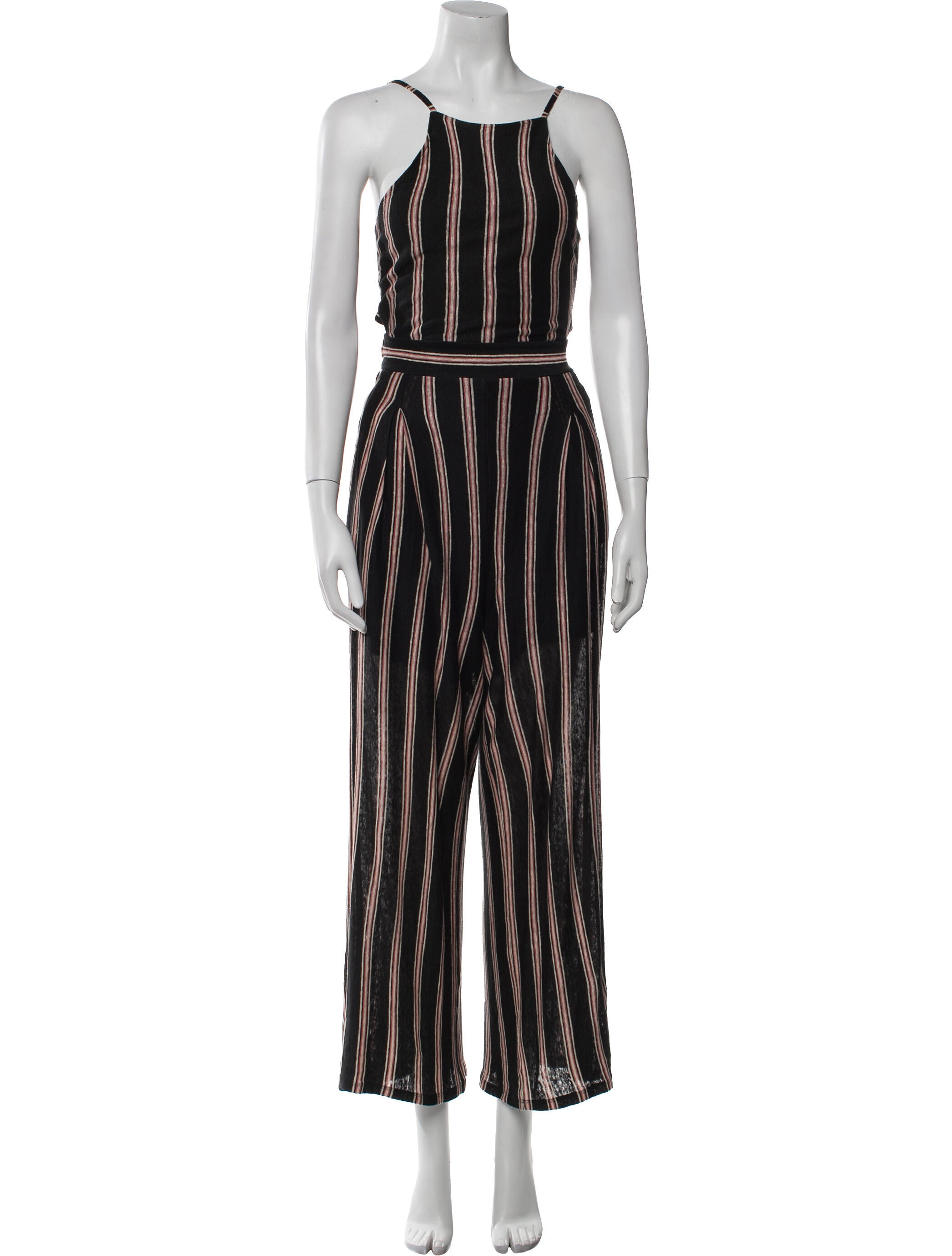 Joie Linen Striped Jumpsuit