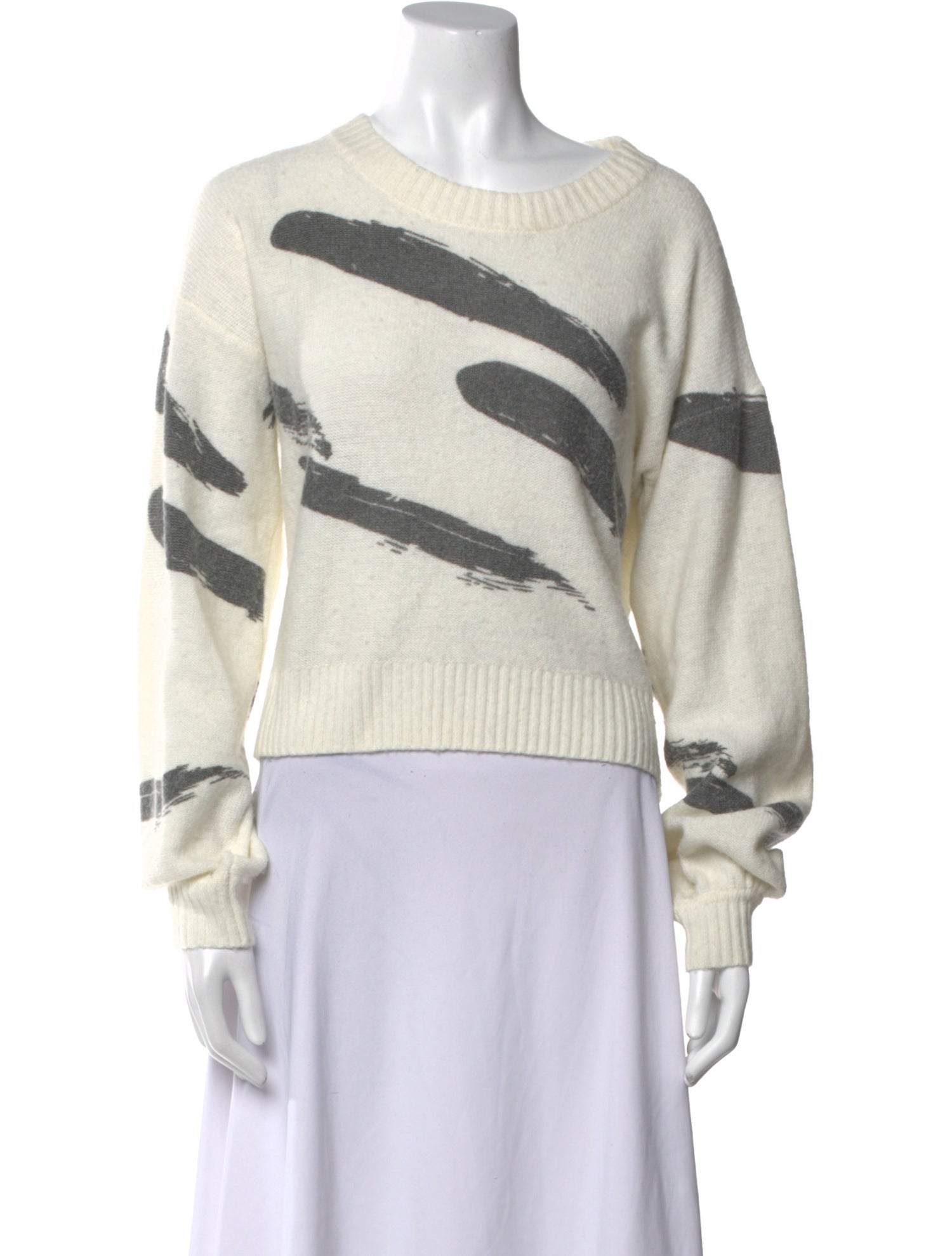 Joie Striped Crew Neck Sweater