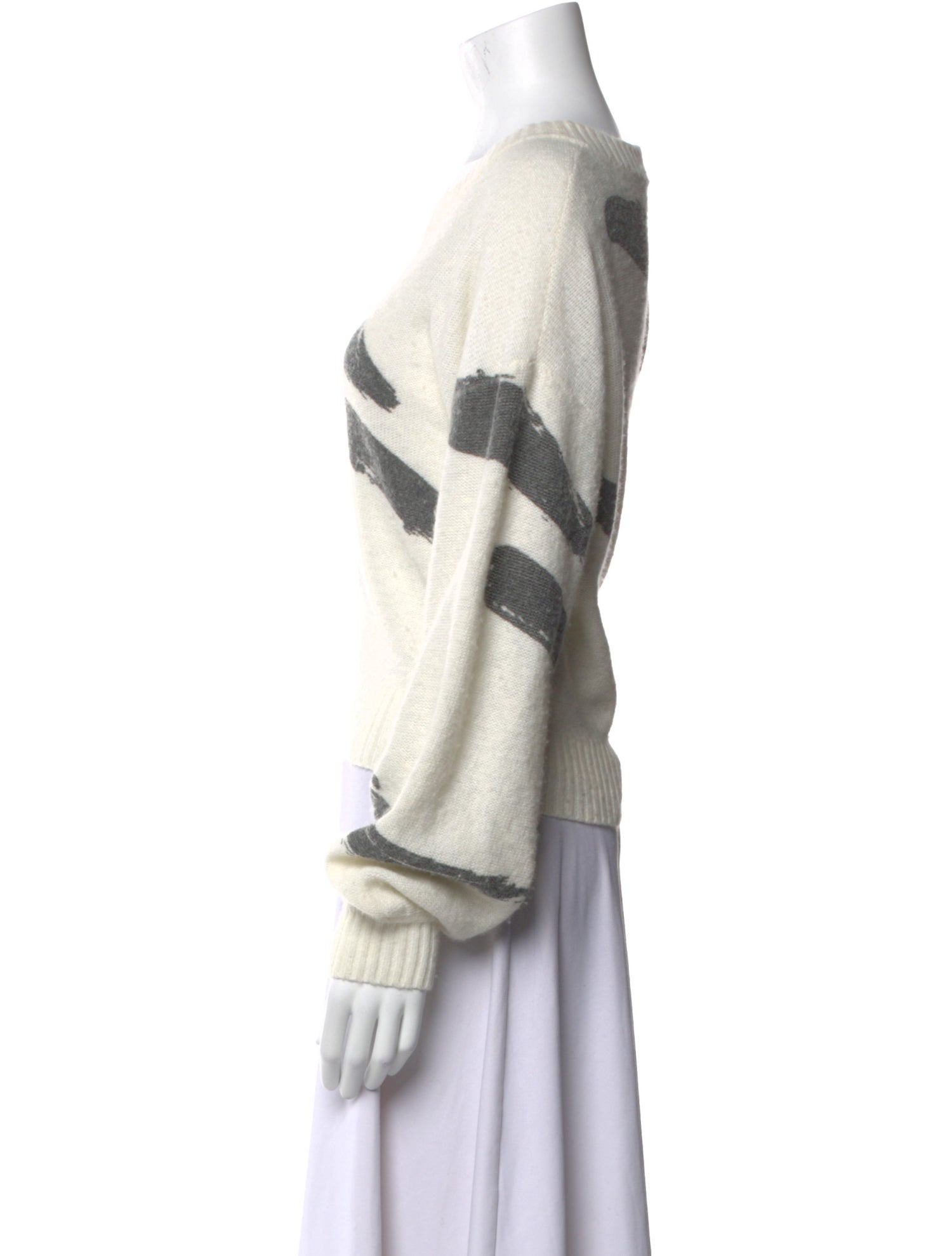 Joie Striped Crew Neck Sweater