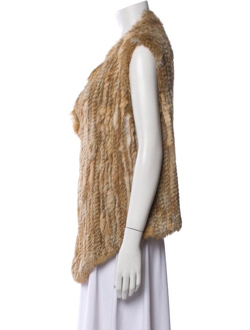 Joie Fur Striped Faux Fur Coat