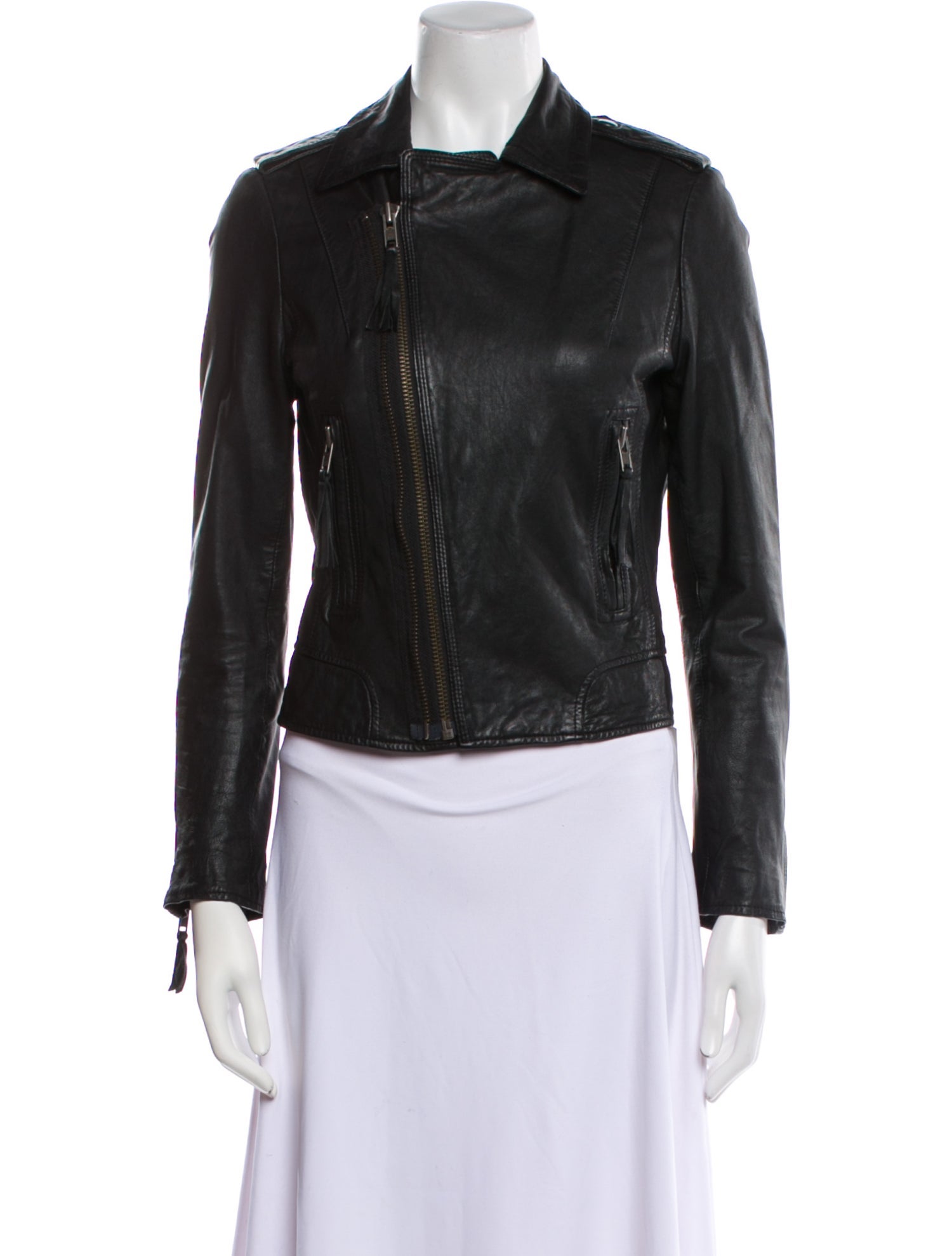 Joie Leather Biker Jacket