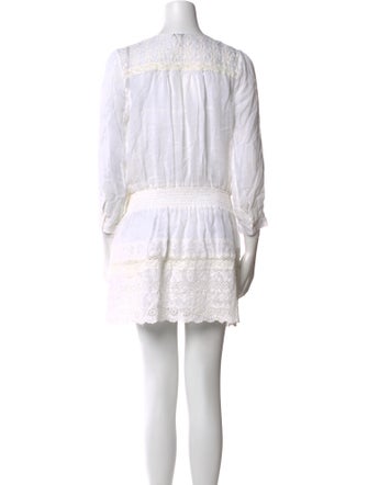 Joie V-Neck Mini Dress