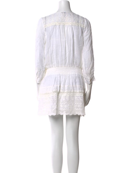 Joie V-Neck Mini Dress