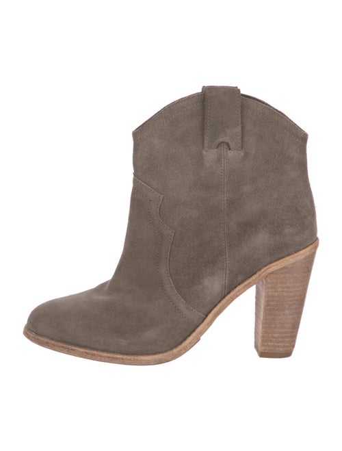 Joie Suede Western Boots