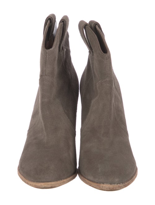 Joie Suede Western Boots