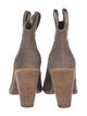 Joie Suede Western Boots