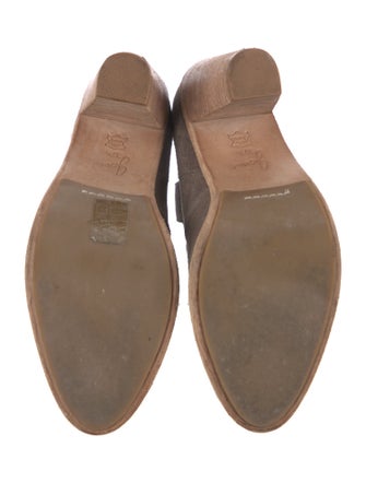 Joie Suede Western Boots