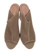 Joie Suede Lasercut Accents Mules