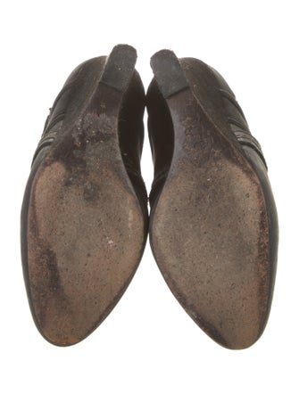 Joie Leather Cutout Accent Lace-Up Boots