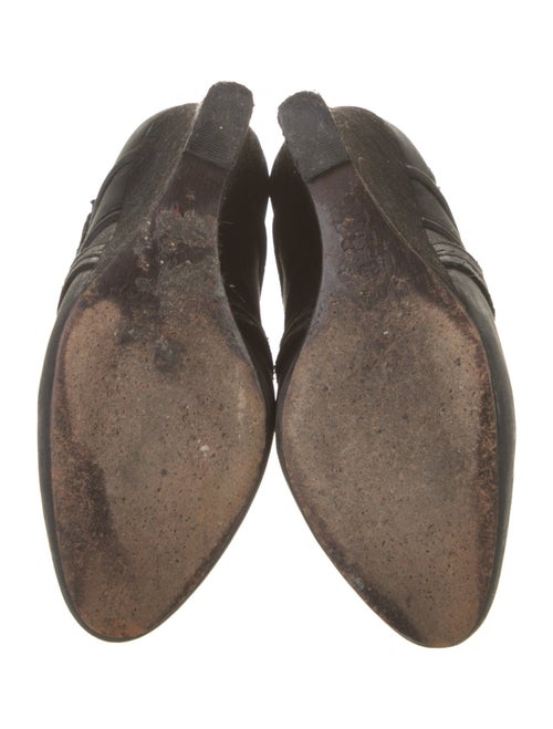 Joie Leather Cutout Accent Lace-Up Boots