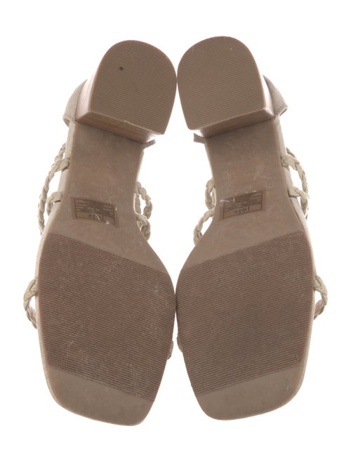 Joie Suede Animal Print Sandals