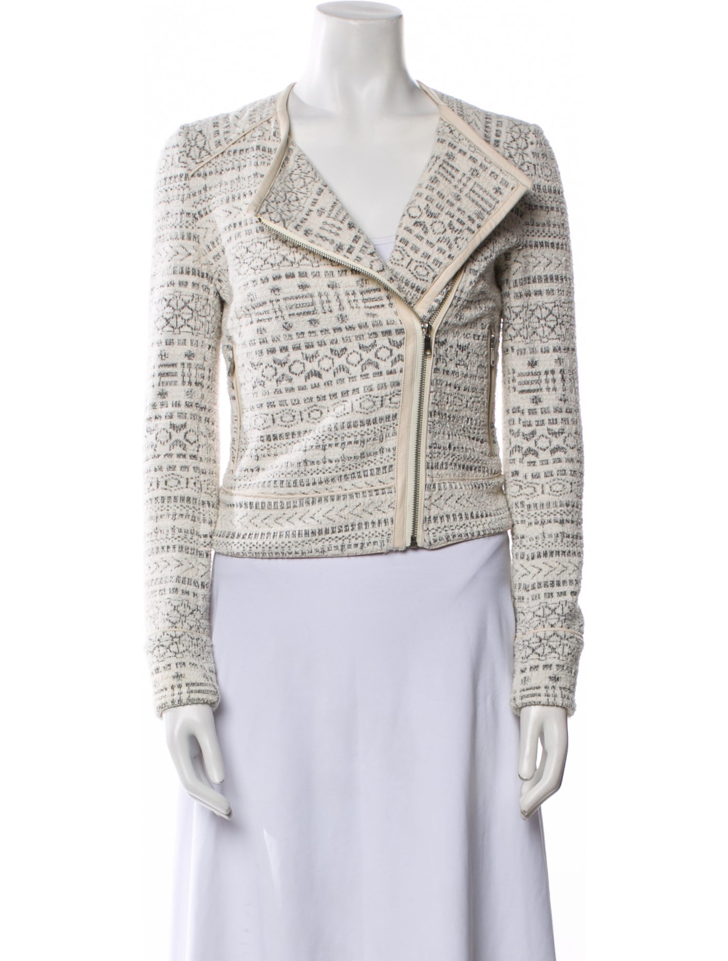 Joie Tweed Pattern Blazer