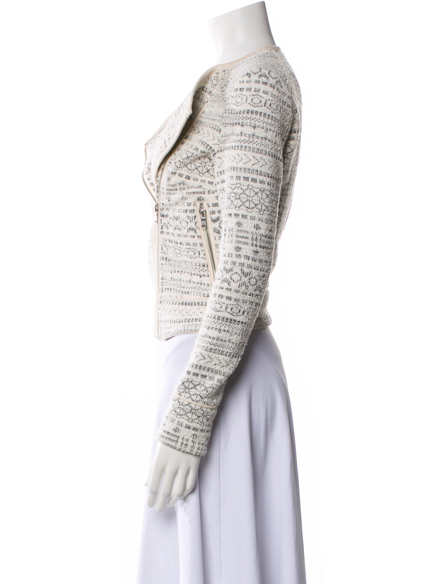 Joie Tweed Pattern Blazer