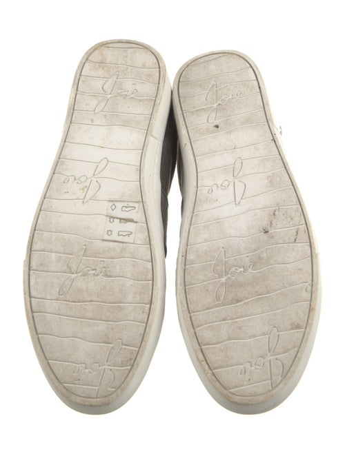 Joie Suede Colorblock Pattern Sneakers