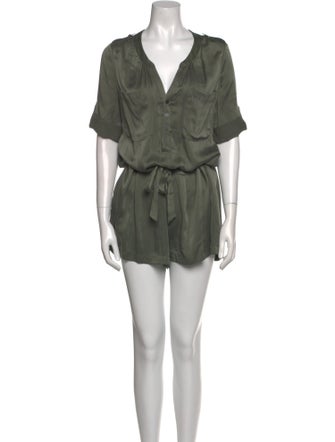 Joie Silk V-Neck Romper