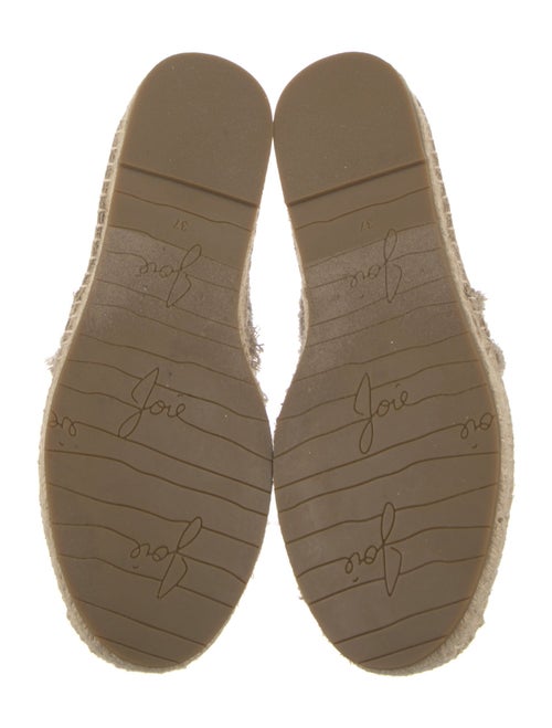 Joie Canvas Whipstitch Trim Espadrilles