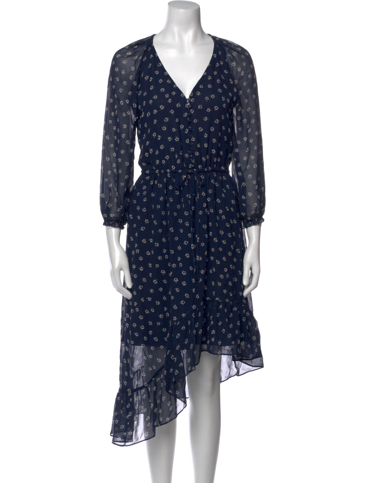 Joie Silk Midi Length Dress