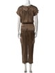 Joie Silk V-Neck Jumpsuit