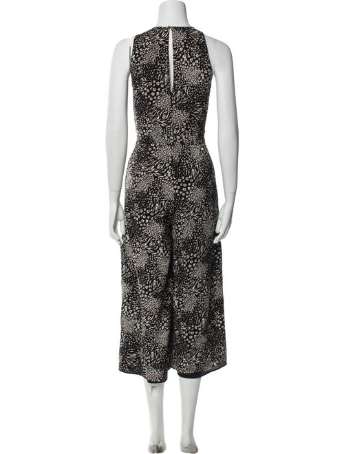 Joie Printed Crew Neck Jumpsuit