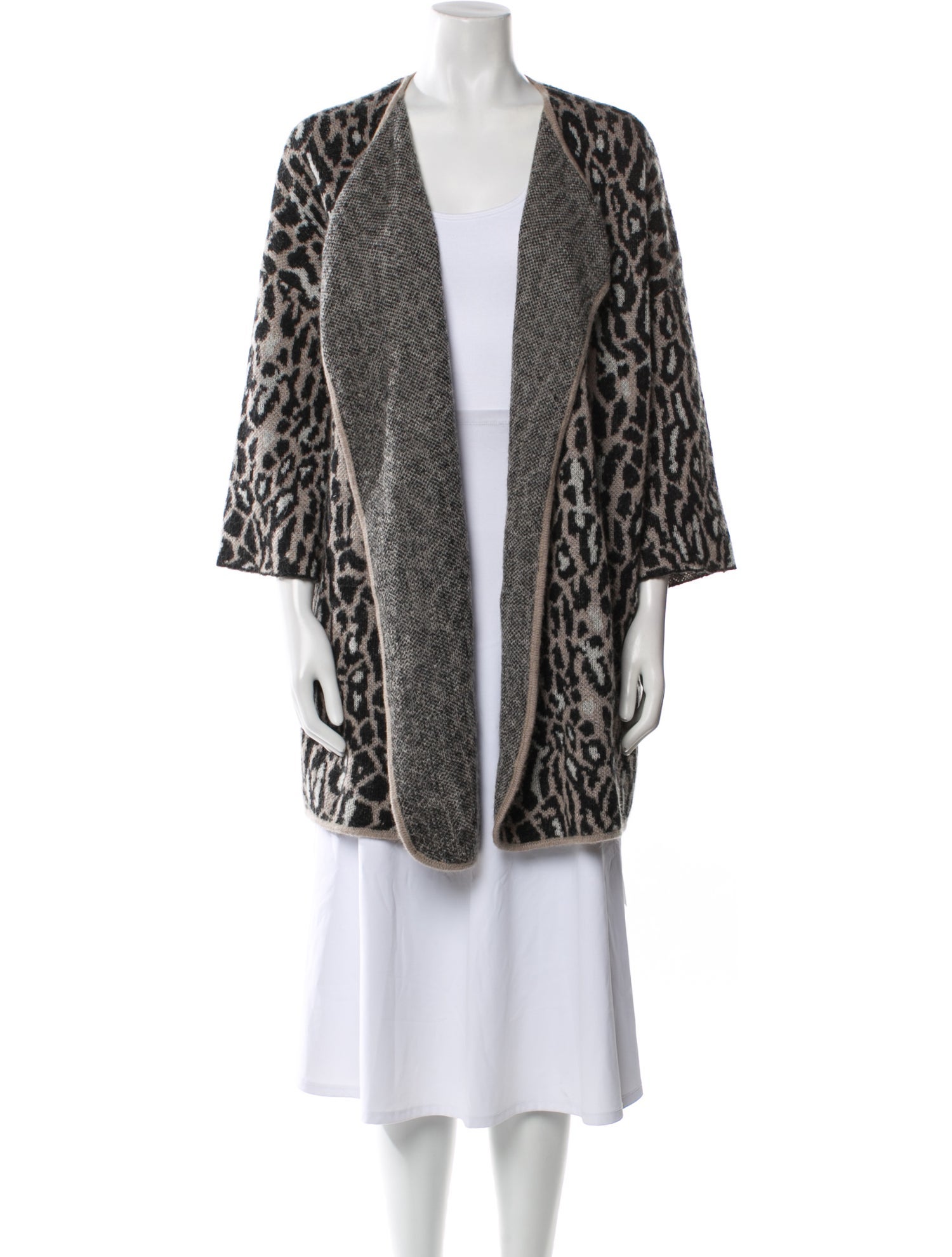 Joie Wool Animal Print Sweater