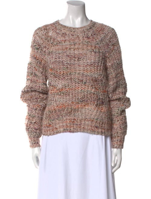 Joie Tweed Pattern Crew Neck Sweater