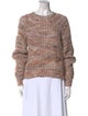 Joie Tweed Pattern Crew Neck Sweater