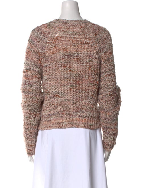 Joie Tweed Pattern Crew Neck Sweater