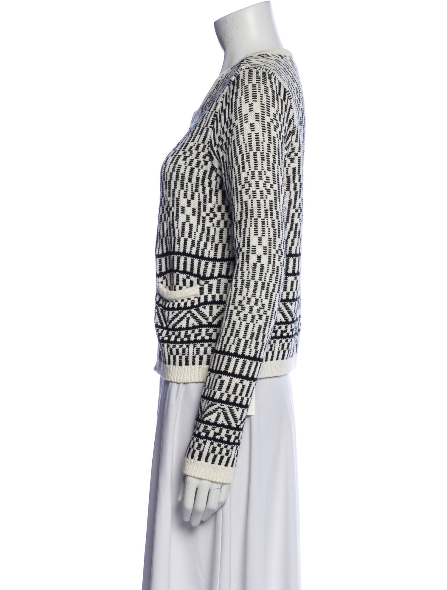 Joie Tweed Pattern Evening Jacket