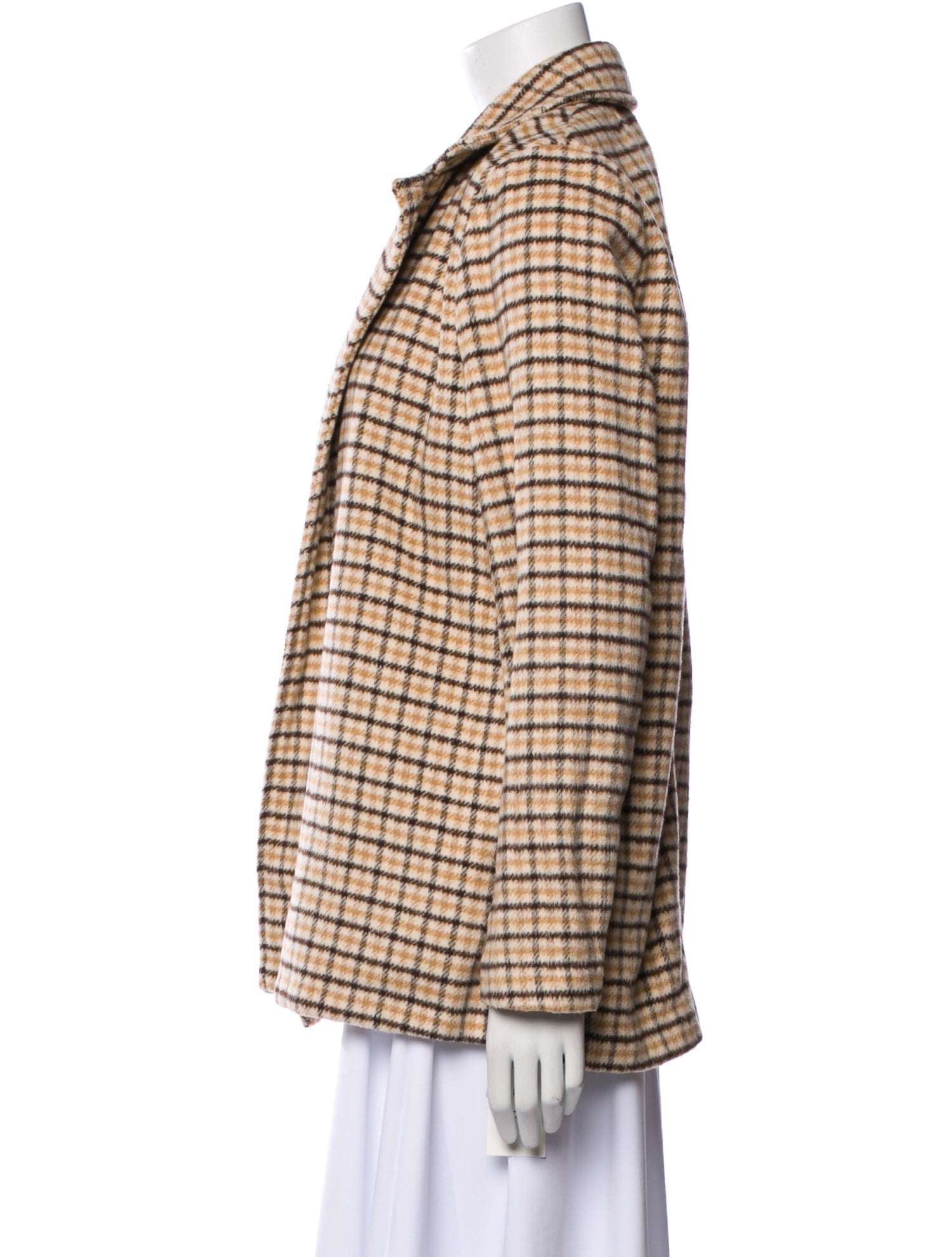 Joie Plaid Print Blazer