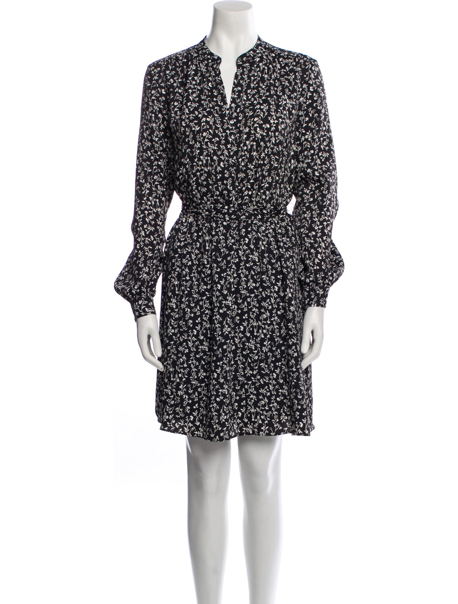 Joie Floral Print Mini Dress