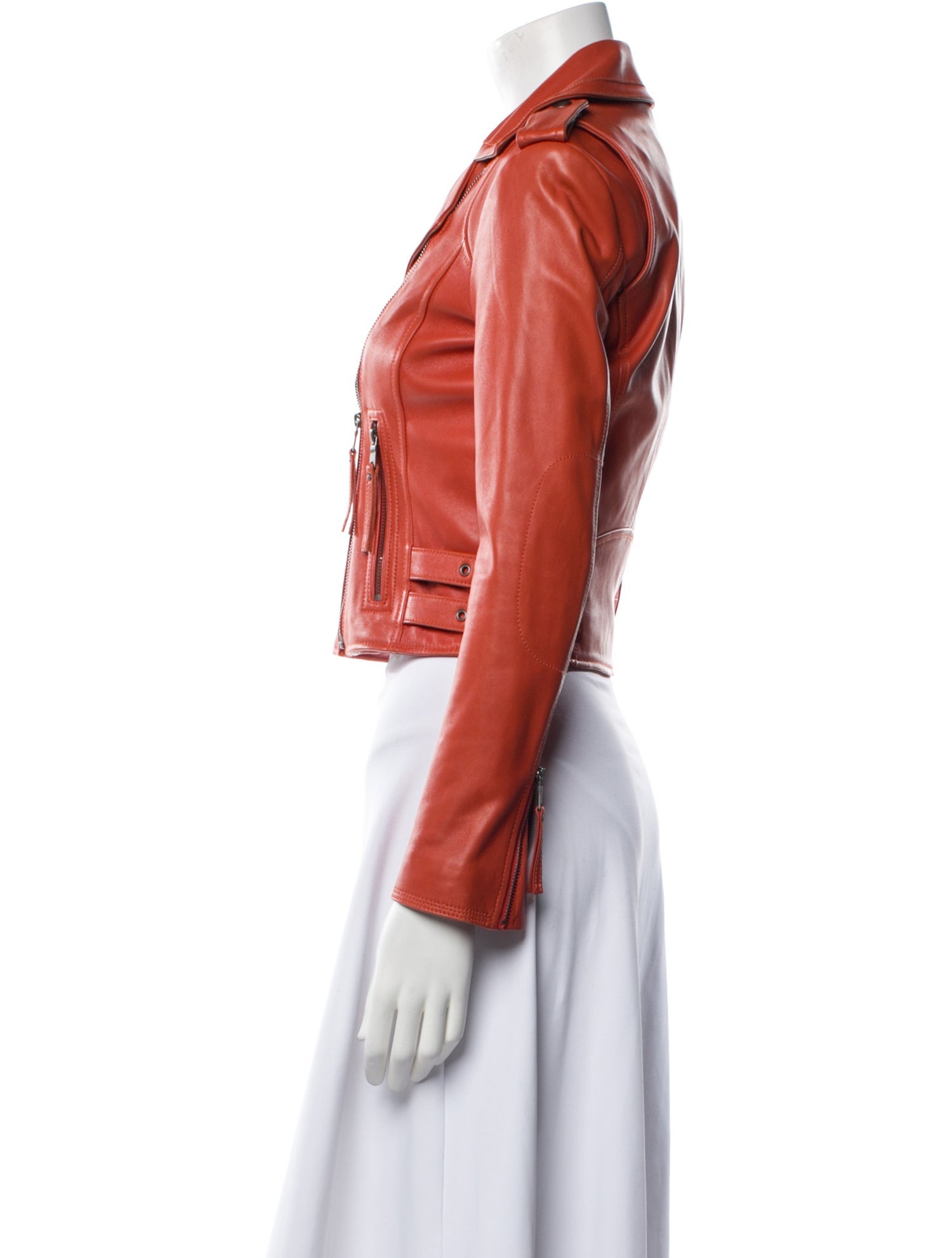 Joie Lamb Leather Biker Jacket