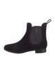 Joie Velvet Bow Accents Chelsea Boots