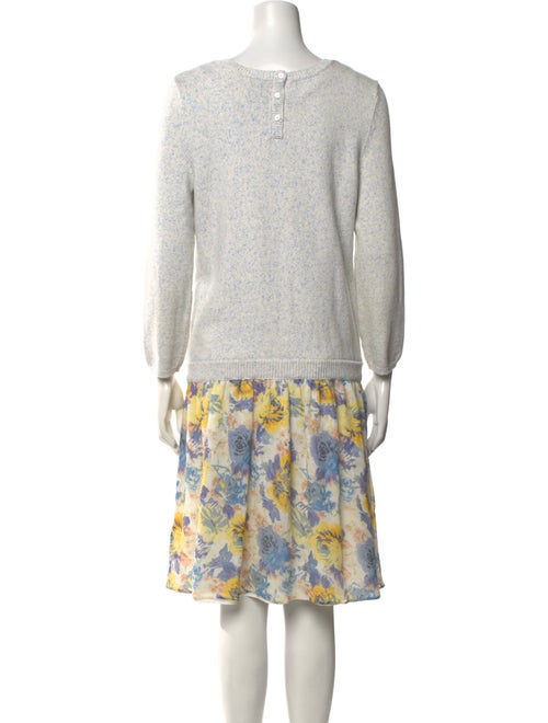 Joie Floral Print Knee-Length Dress