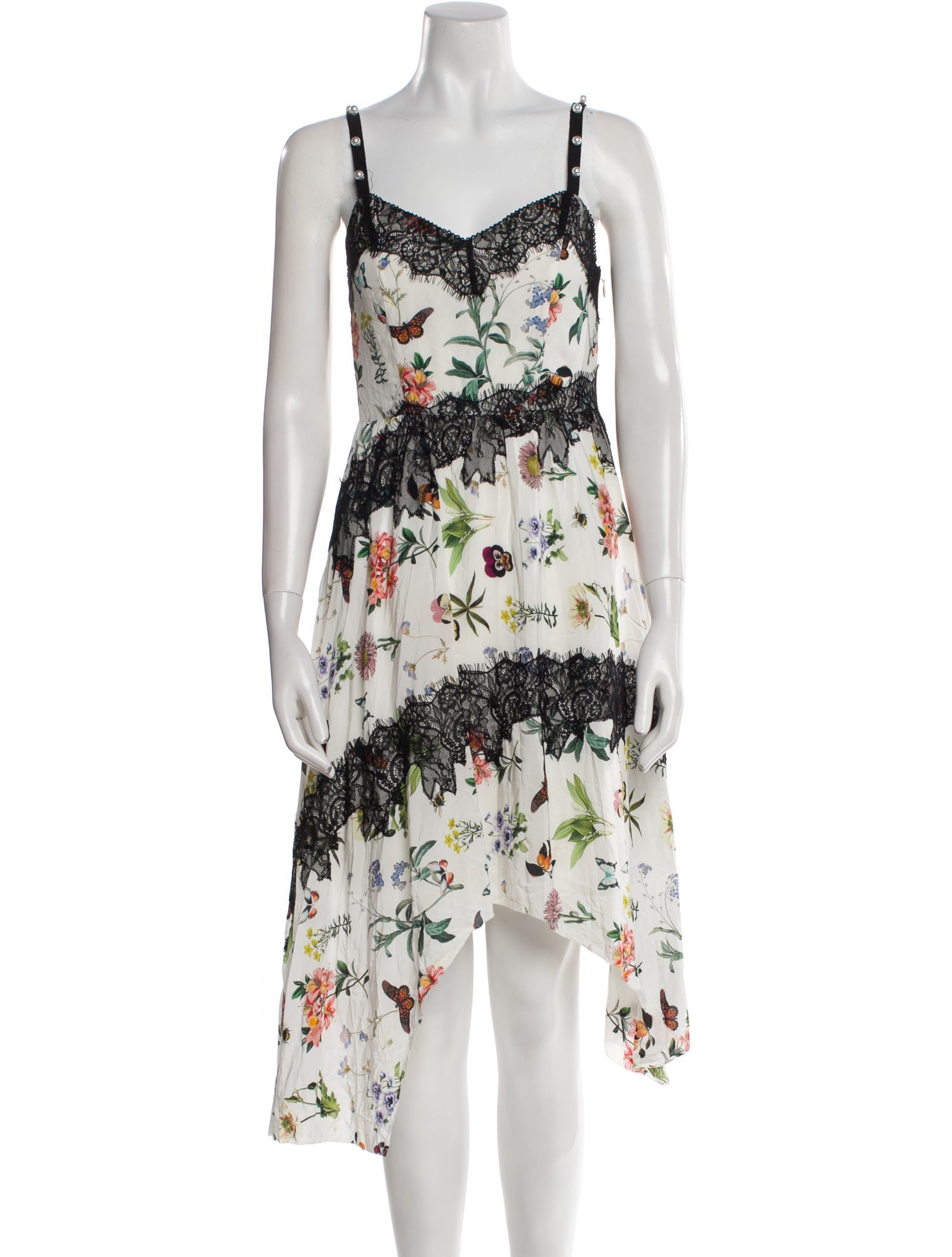 Joie Floral Print Knee-Length Dress