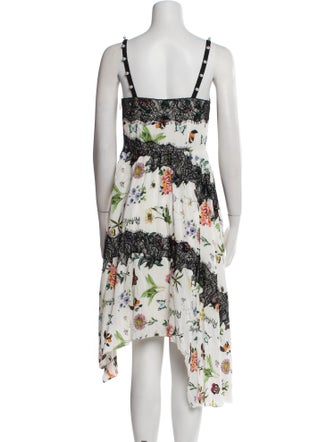 Joie Floral Print Knee-Length Dress