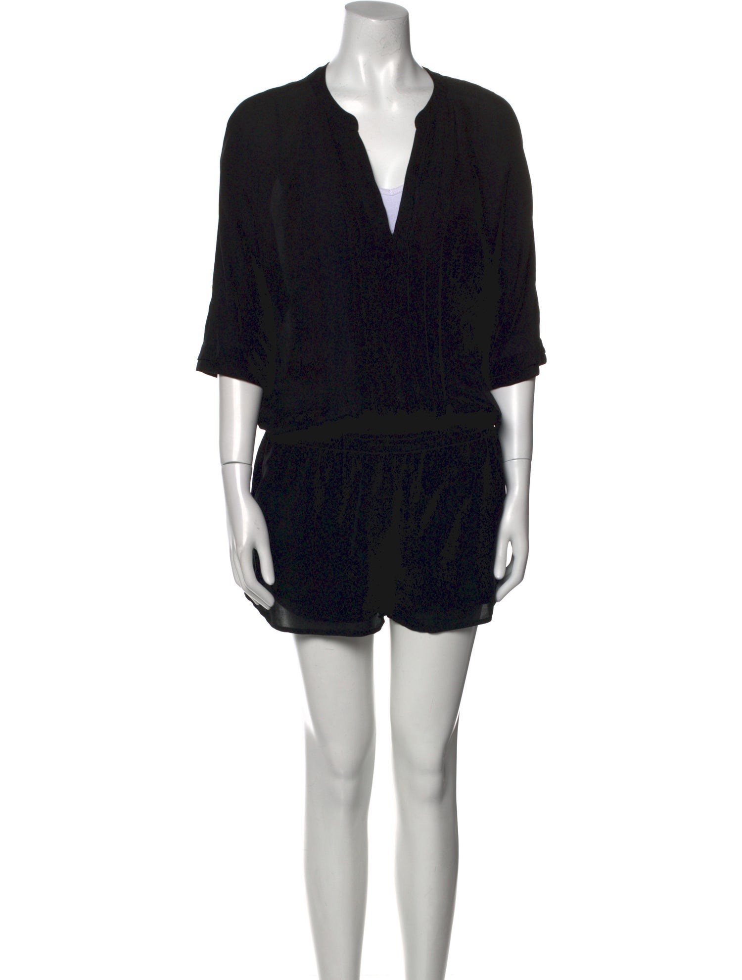 Joie Silk V-Neck Romper