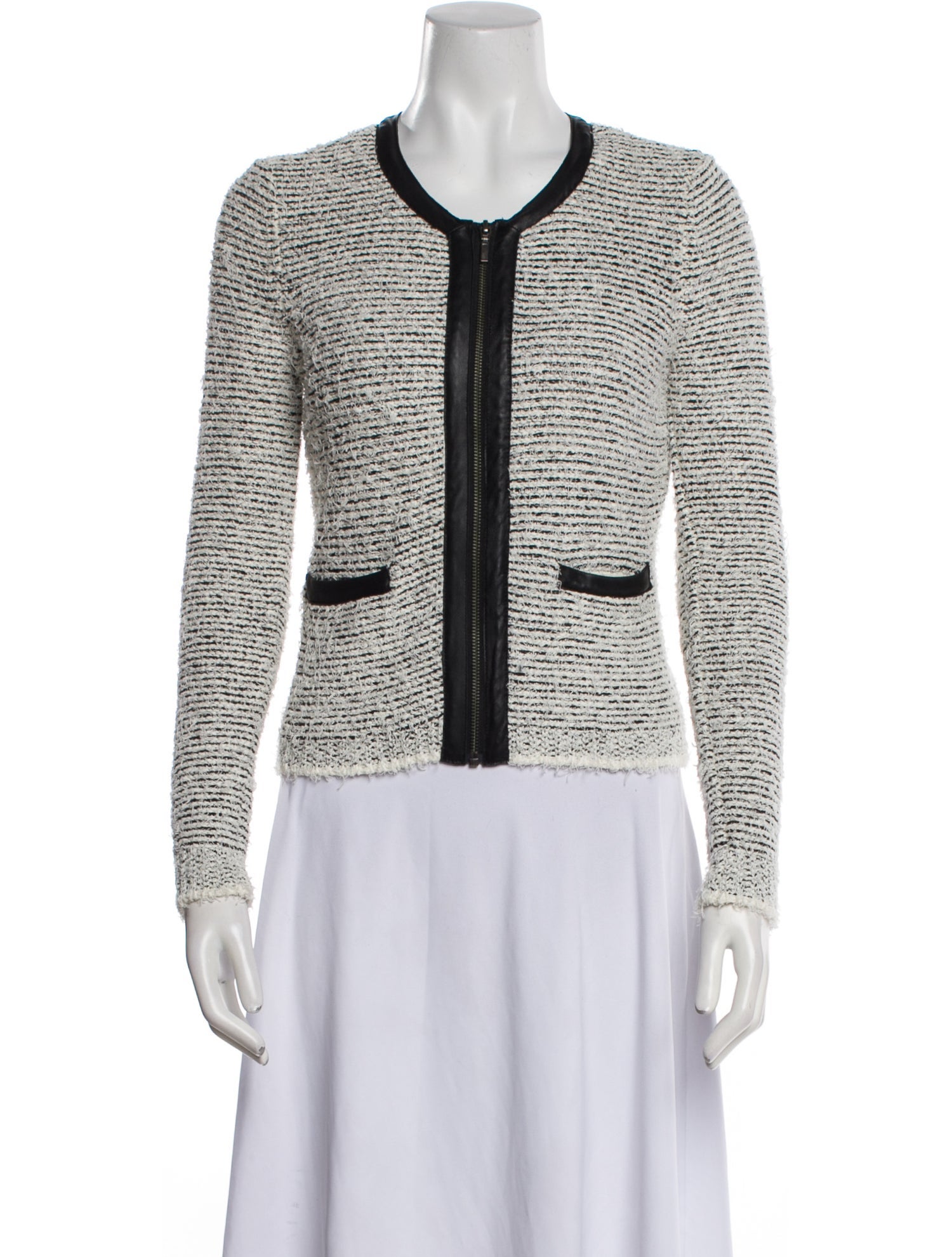 Joie Tweed Pattern Evening Jacket