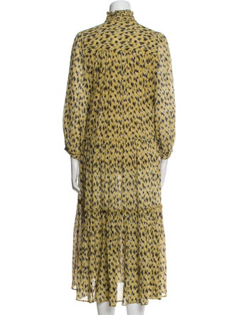 Joie Animal Print Long Dress