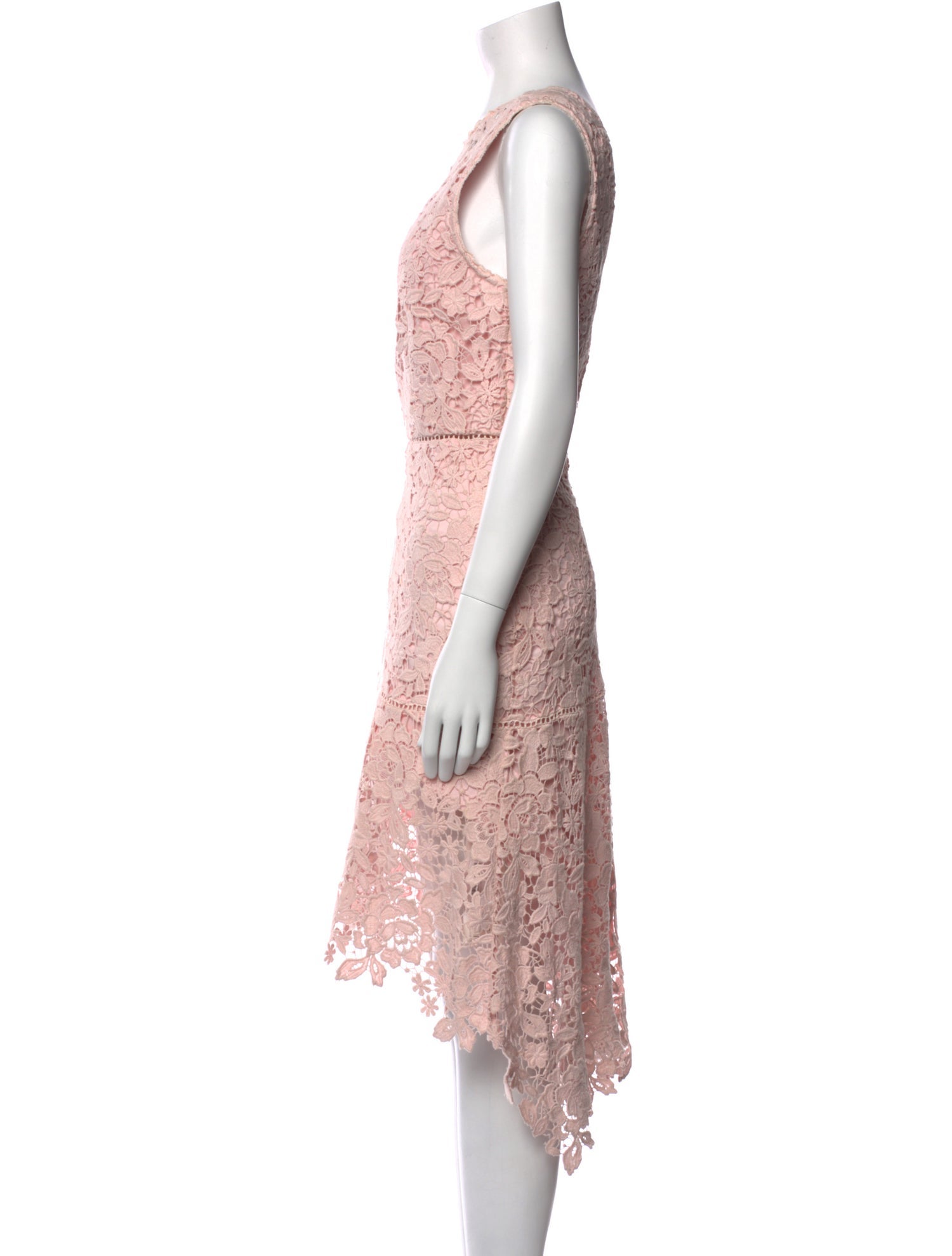 Joie Lace Pattern Mini Dress