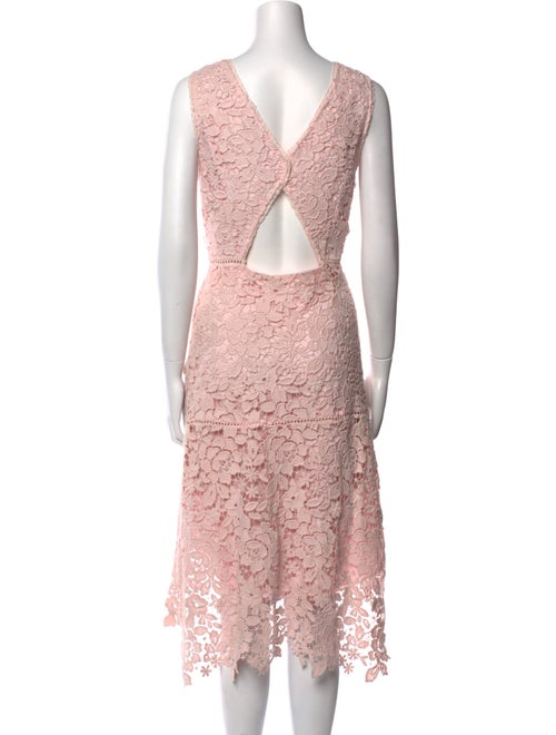 Joie Lace Pattern Mini Dress