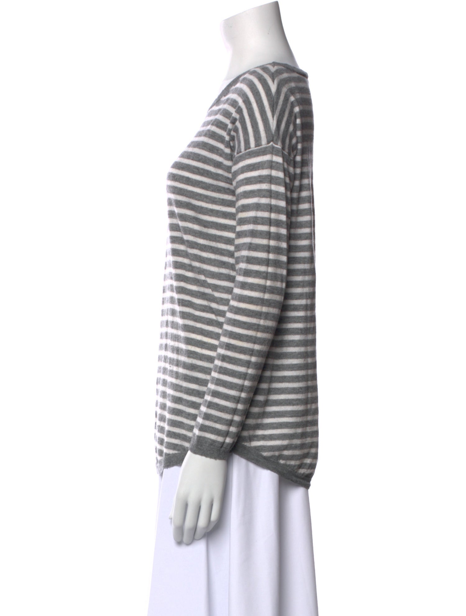 Joie Striped Scoop Neck Sweater