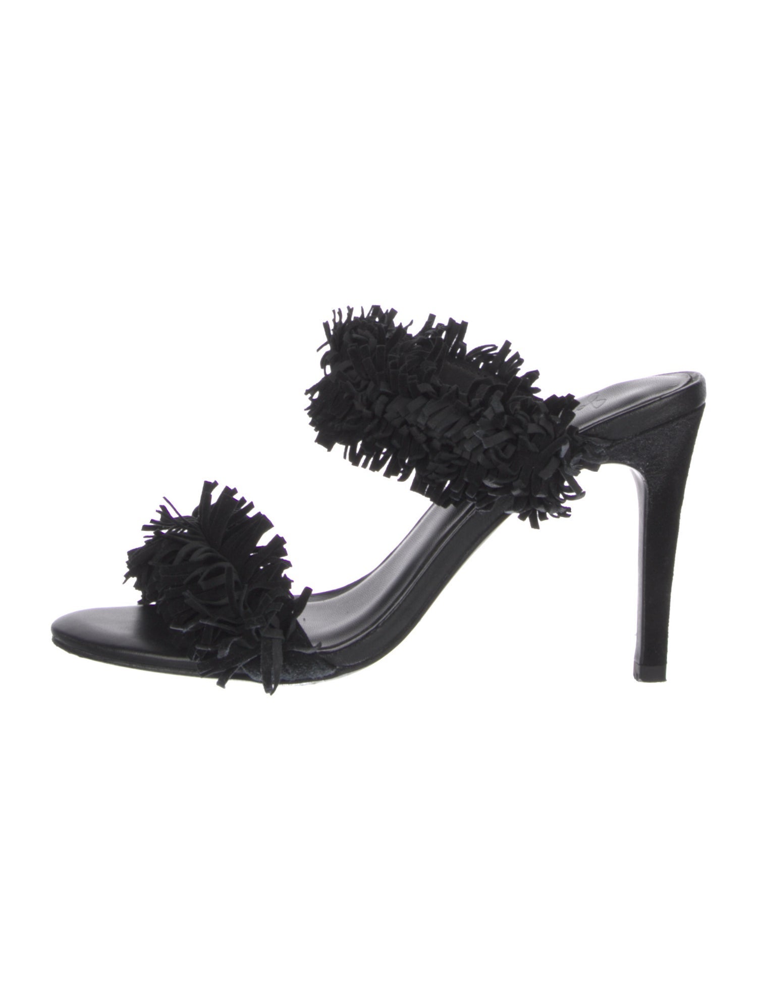 Joie Suede Floral Print Slides