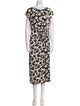 Joie Printed Midi Length Dress