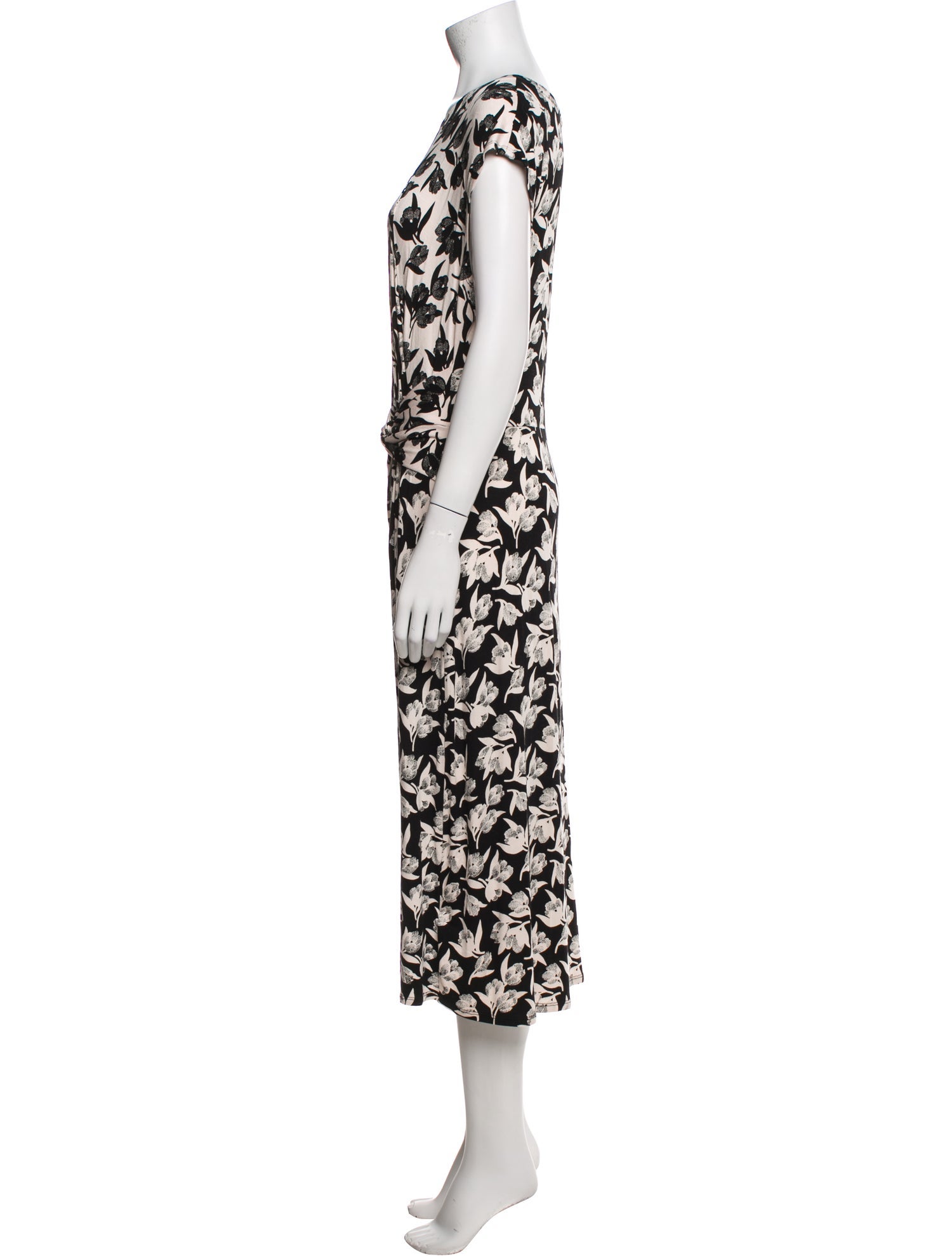 Joie Printed Midi Length Dress