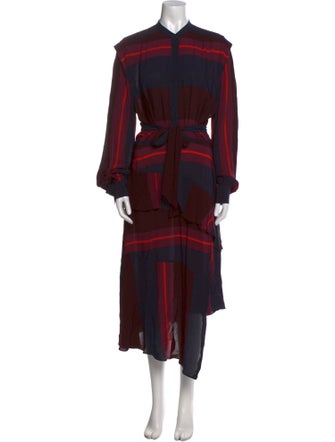 Joie Striped Long Dress