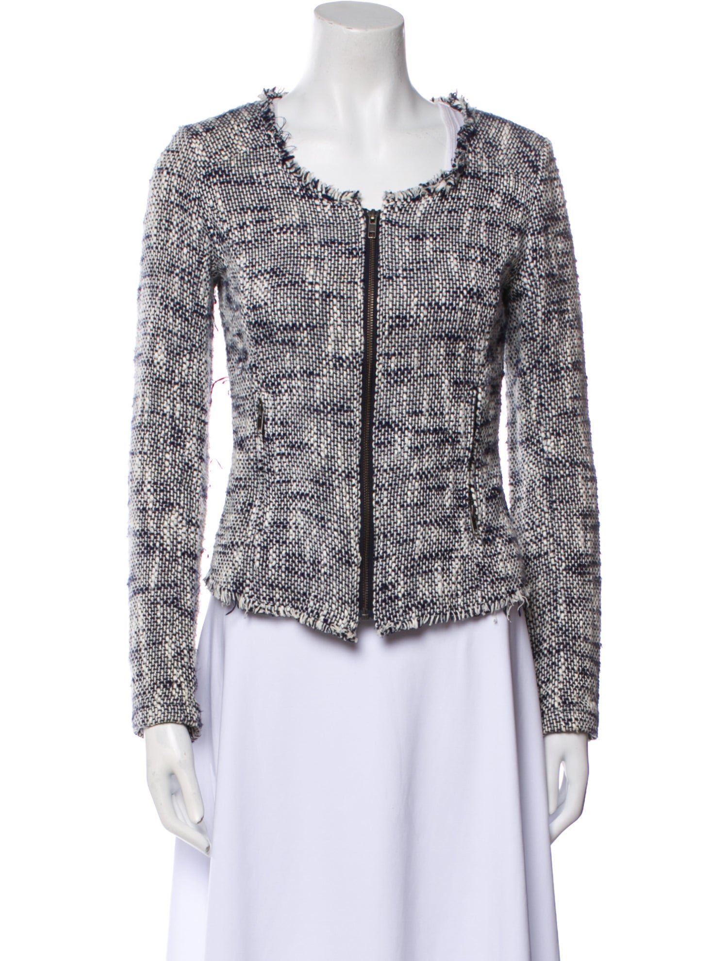 Joie Tweed Pattern Evening Jacket