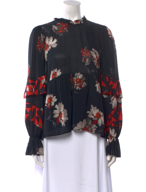 Joie Floral Print Mini Dress